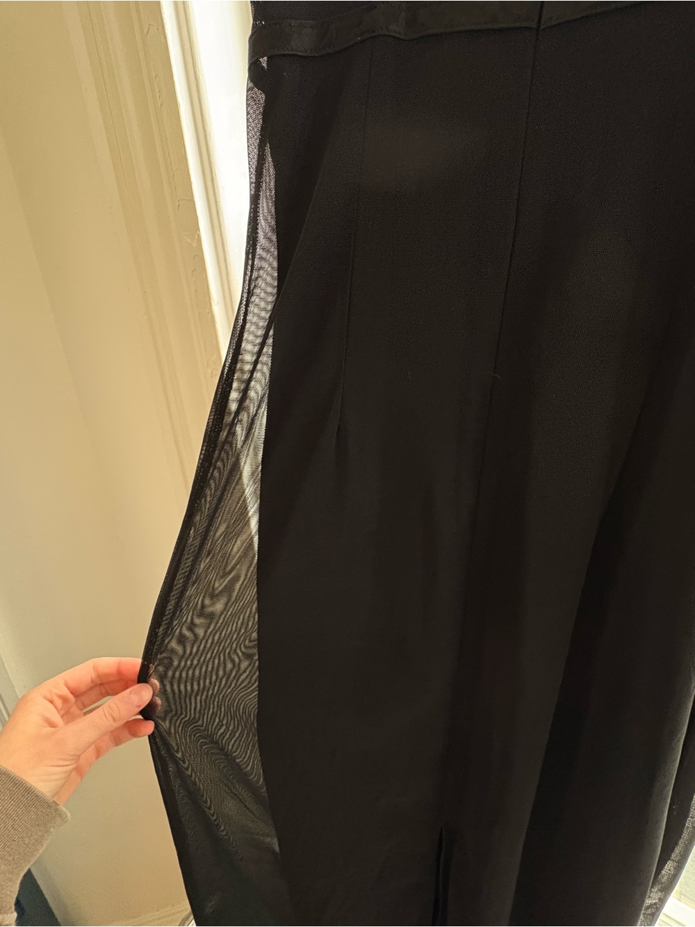 Black Slip Dress vintage - Picture 10 of 11